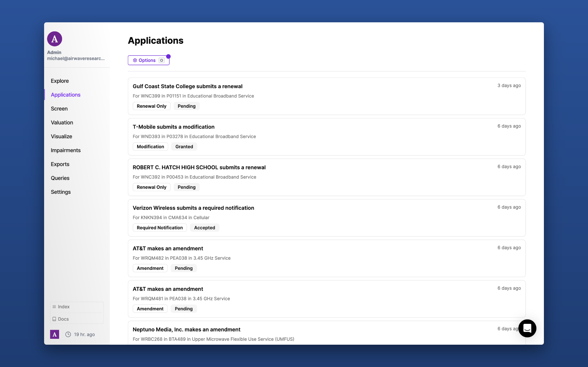 Introducing The Applications Module